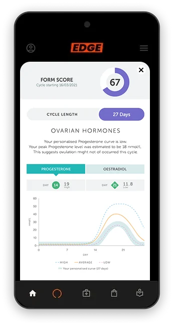 MYFORM Graph inside the app